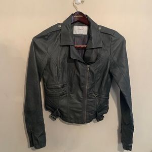 Women’s Only True Collection Faux Leather Moto Jacket